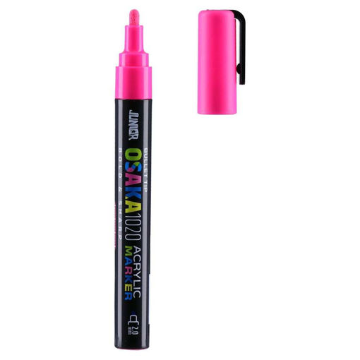 Picture of JUNIOR ACRYLIC MARKER 2MM NEON PINK